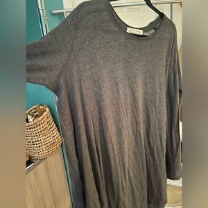 Free People Tunic sheer top / SIZE XL